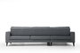 Atelier Del Sofa Left (Chl+3R) Sofá Cama Esquinero Gris Oscuro 303x160 cm